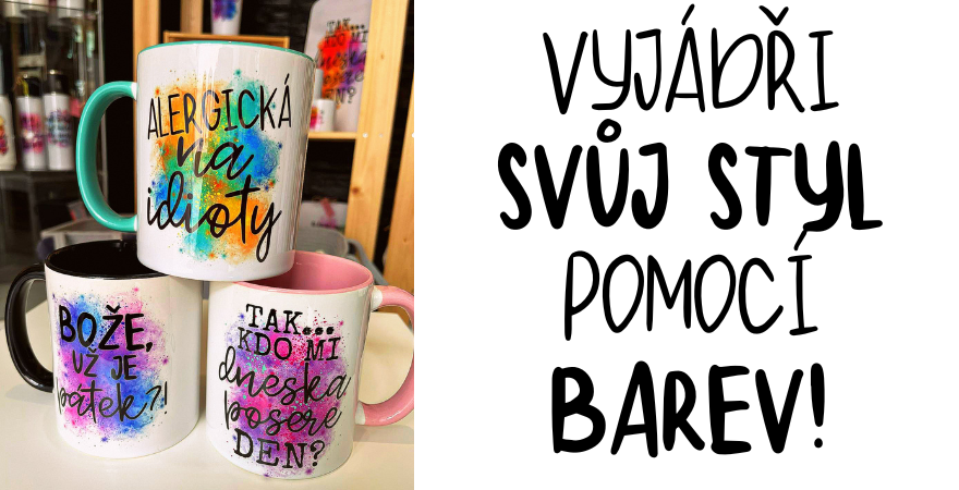 VYJÁDŘI SVŮJ STYL POMOCÍ BAREV!